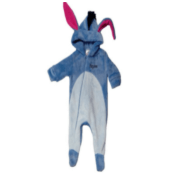 Basic Embroidered Eeyore Baby Bodysuit